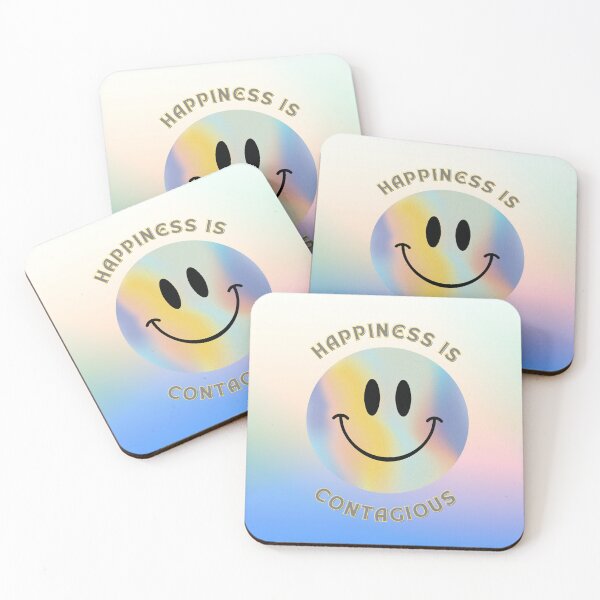 Item preview, Happiness is contagious designed and sold by Sheggie-2-Art.