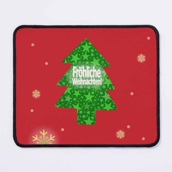 Item preview, fröhliche weihnachten baum designed and sold by ZiphGames.