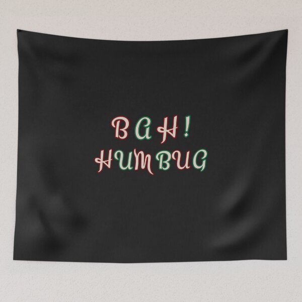 Item preview, bah humbug designed and sold by TEEJAMBOREE.