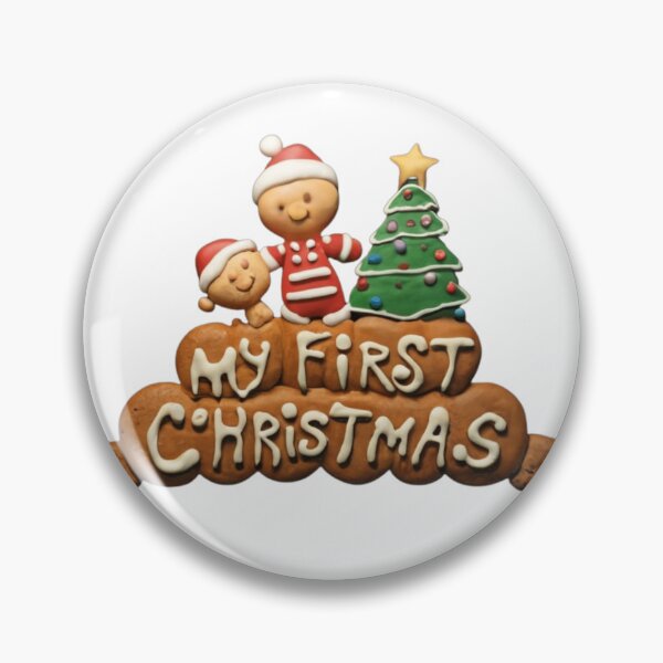 Item preview, My first Christmas in Gingerbread design designed and sold by Babee-24.