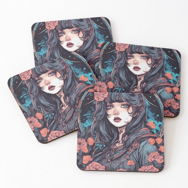 Item preview, Gothic and Florals designed and sold by SilverSunStudio.