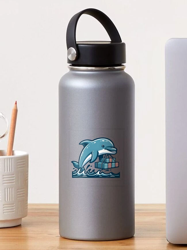 Thumbnail 1 of 3, Sticker, Docker Development - Containerized Creativity designed and sold by Geekbits-Store.