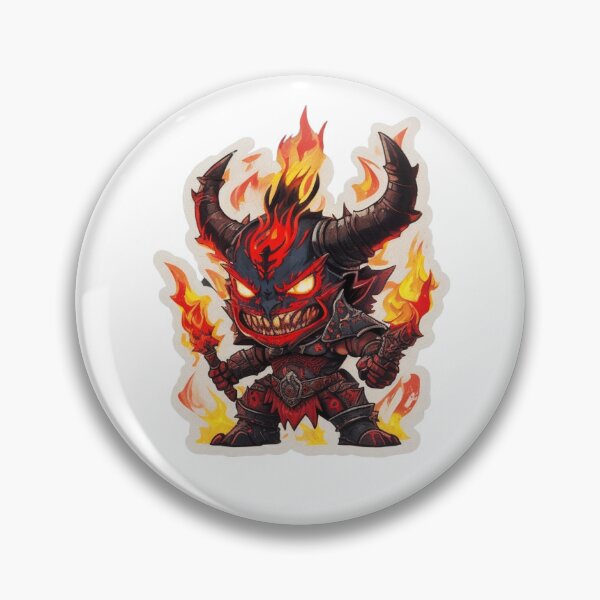 Item preview, Jailer Daemon Prince of Khorne Chibi Demon designed and sold by Rebeudesbois74.