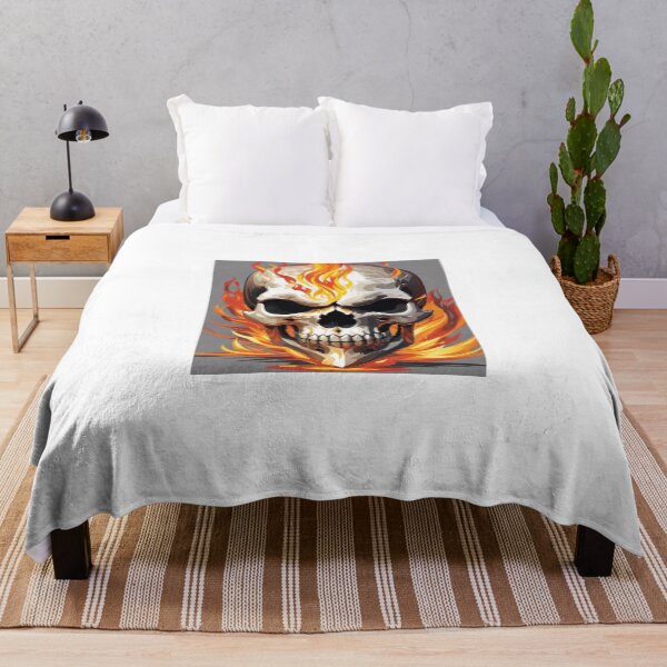 Item preview, Flaming Skull designed and sold by BryanWhipple.