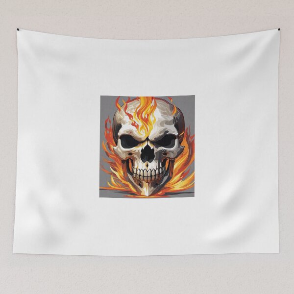Item preview, Flaming Skull designed and sold by BryanWhipple.