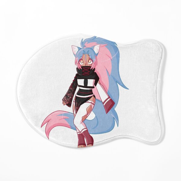 cute anime girl Cat Mat