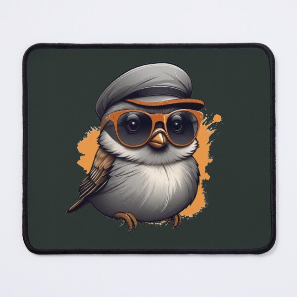 Item preview, A lovely bird looking cool in a hat and shades. designed and sold by NiRia Spot.