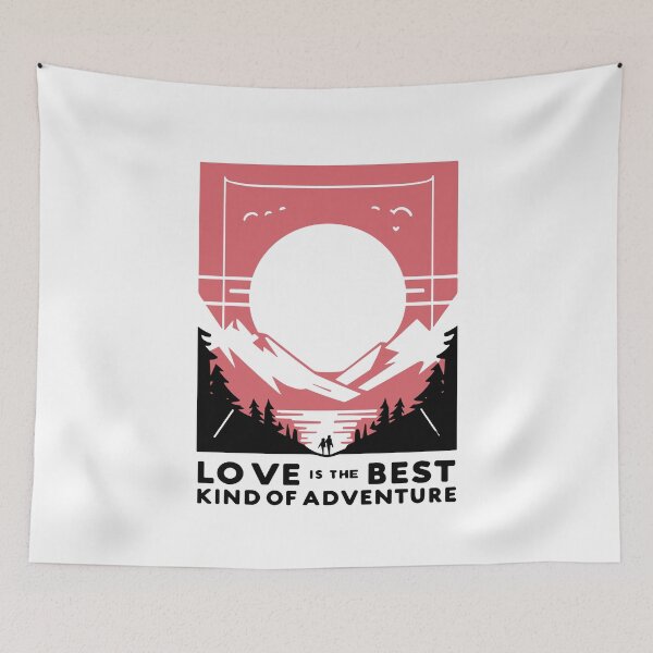 Item preview, Love is the Best Kind of Adventure designed and sold by Frank Ring.