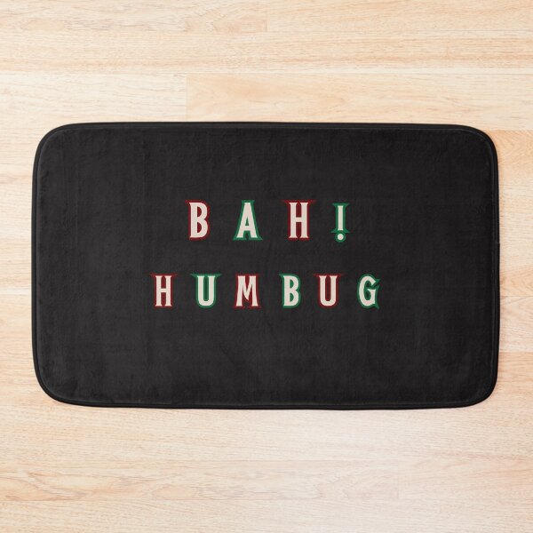 Item preview, bah humbug designed and sold by TEEJAMBOREE.