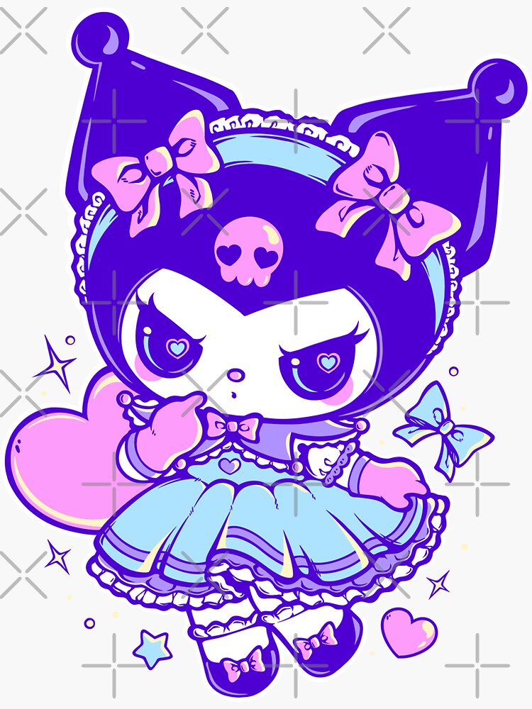 Thumbnail 3 von 3, Sticker, Zarter Hase mit Kleid designt und verkauft von PanchiArt.