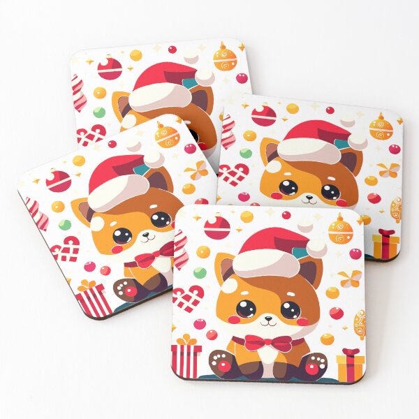 Item preview, Sweet Christmas kawaii corgi designed and sold by Pixlsmediahn.