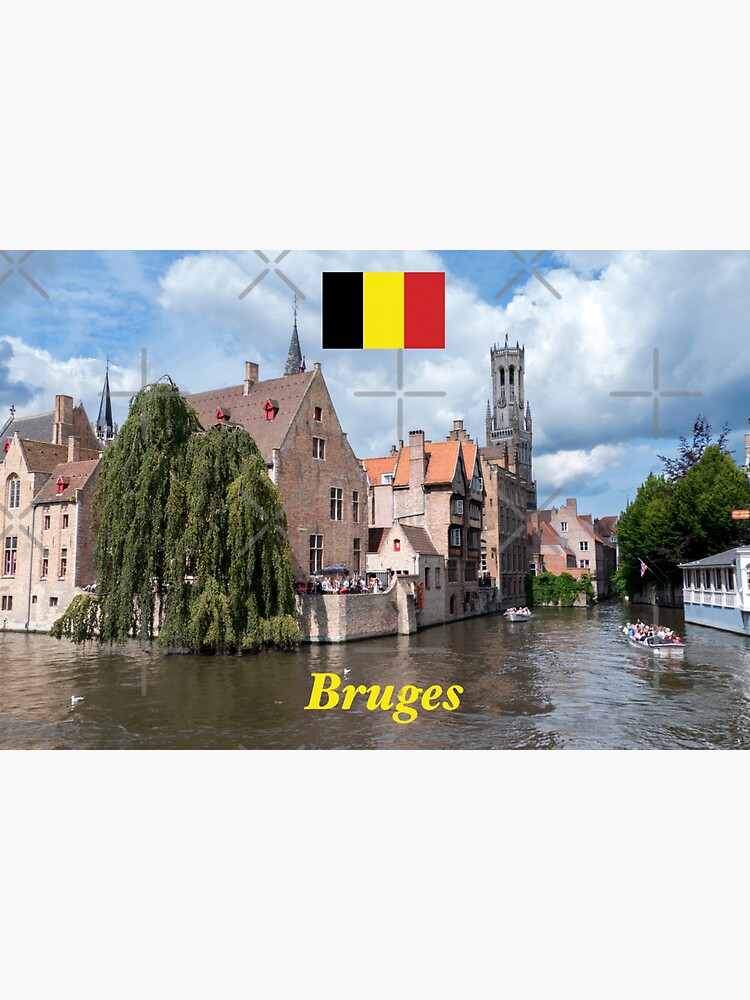"Stunning! Bruges / Brugge Canals in Belgium Professional Photo
