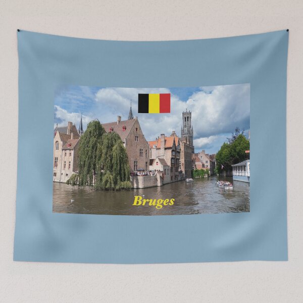 Item preview, Stunning! Bruges / Brugge Canals in Belgium - Professional Photo designed and sold by Picturestation.