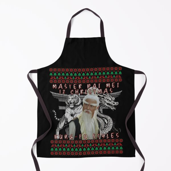 Item preview, Master Pai Mei Christmas Kung Fu Martial Arts Vintage movie designed and sold by 8FistsofTees.