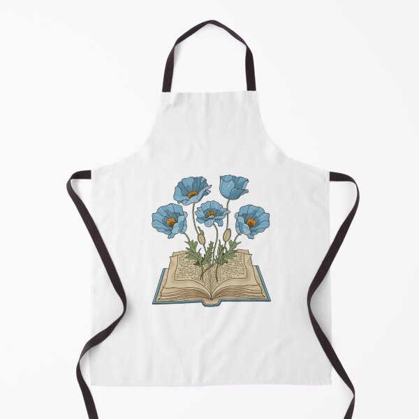 Item preview, Flowers Growing From Book | Blue California Poppies | Little Blue Flowers S designed and sold by CircinusStore.