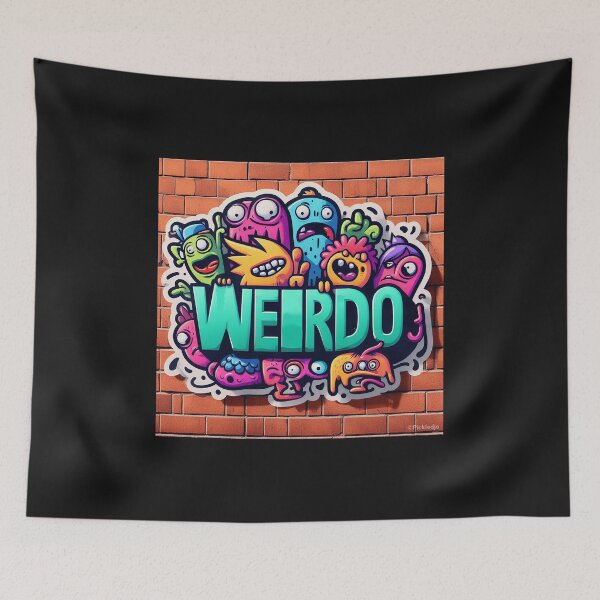 Item preview, Weirdo Graffitti Cartoon designed and sold by PickledjoArt.