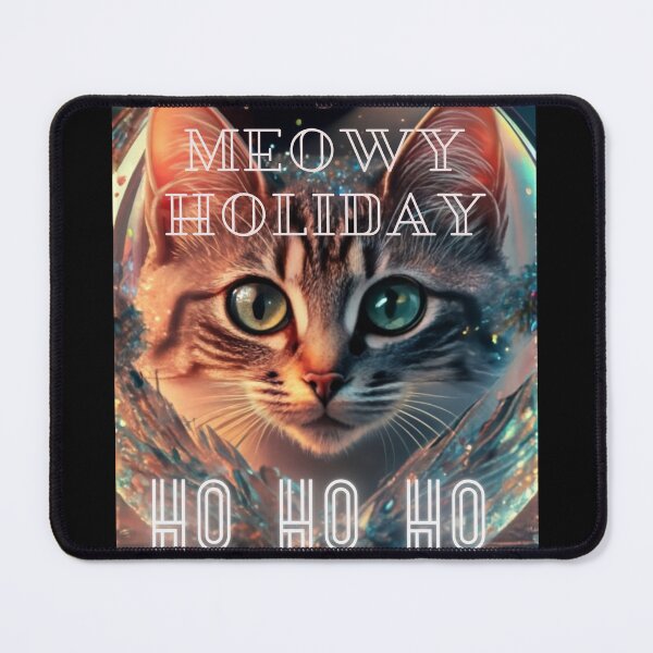 Item preview, MEOWY CHRISTMAS! HO HO HO designed and sold by Yarnith.