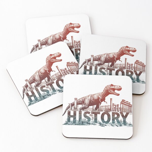 Item preview, History: Tyrannosaurus Rex in Ancient Ruins designed and sold by ProjectNoah.