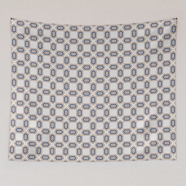 Item preview, Infinite Shapes - Symmetric Gold Pattern in Seamless Delight designed and sold by Looming Lines.