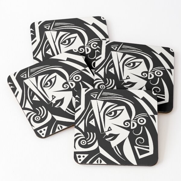 Item preview, Cubist Witch designed and sold by Texterns.