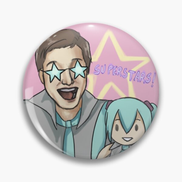 Item preview, poorly drawn johnny cage and hatsune miku designed and sold by Sohg.
