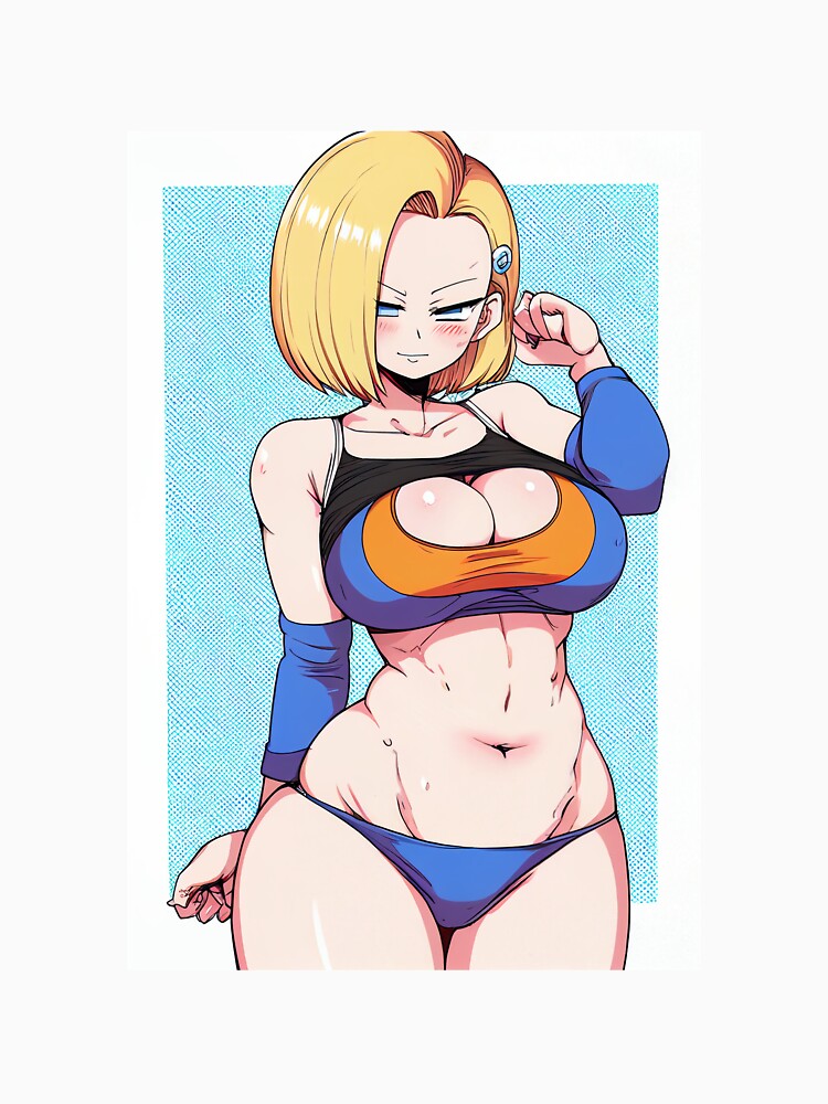 android 18 ecchi Essential T Shirt