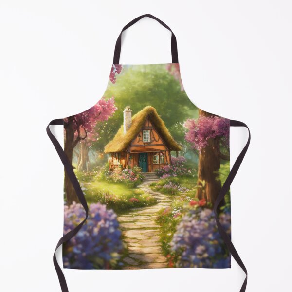 Item preview, Cabin in a Flower Garden designed and sold by alw951.