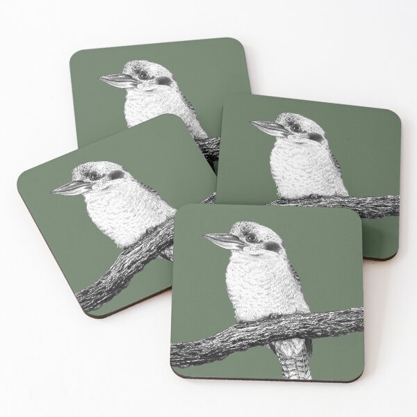 Item preview, Kookaburra drawing designed and sold by Nadya Neklioudova.