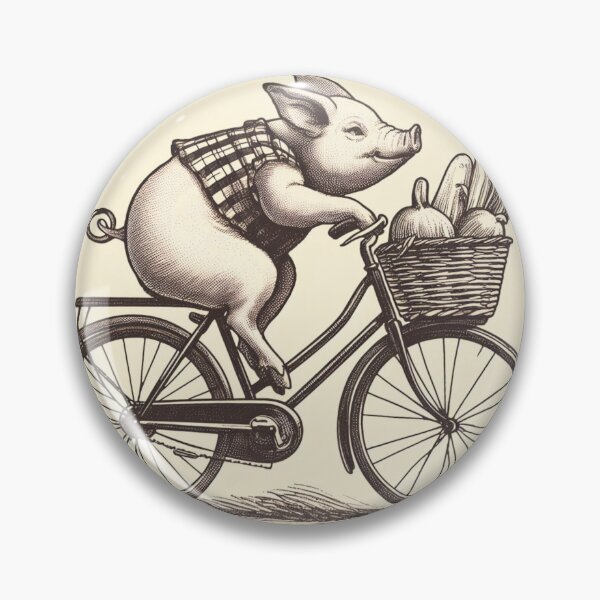 Item preview, Pig on a Bike designed and sold by Kenneth Labuskes.