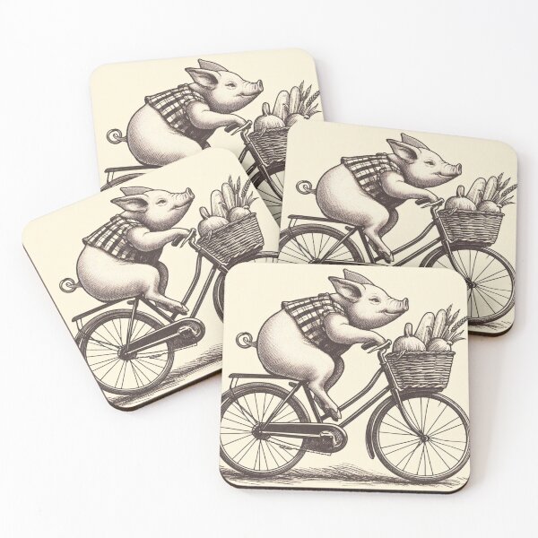 Item preview, Pig on a Bike designed and sold by Kenneth Labuskes.