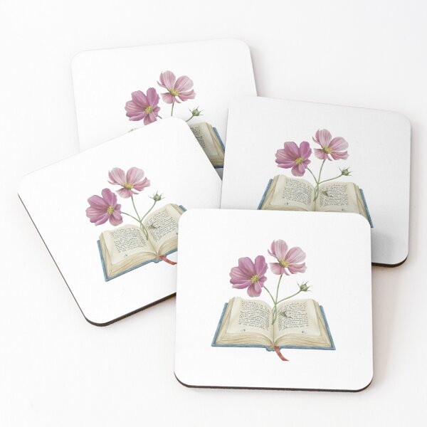 Item preview, Flowers Growing From Book | Light Purple California Poppies designed and sold by CircinusStore.