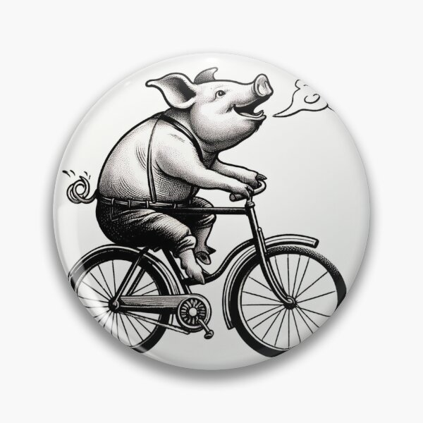 Item preview, Pig on a Bike designed and sold by Kenneth Labuskes.