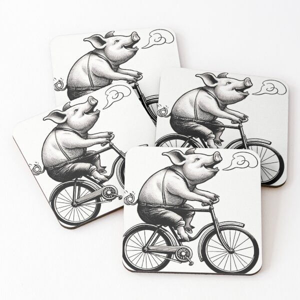 Item preview, Pig on a Bike designed and sold by Kenneth Labuskes.
