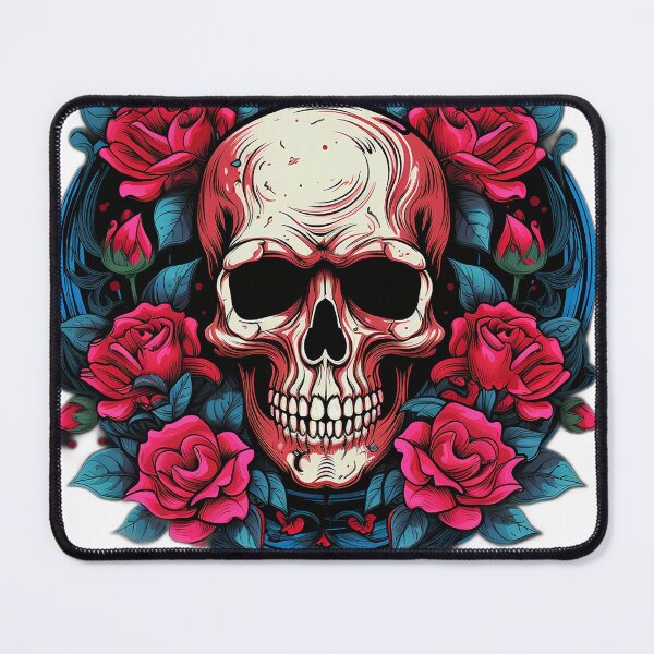 Item preview, Skull and Roses designed and sold by BestoftheQuest.