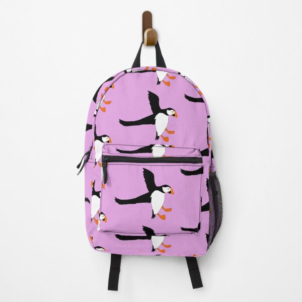 Item preview, Incoming puffin, pink designed and sold by CazDPhotos.