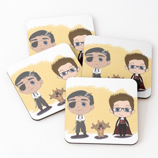 Item preview, The Buccaneer, The Vampyre, and CerBEARus. designed and sold by DaijiDoodles.