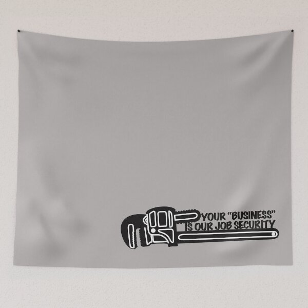 Item preview, Funny Gift for Plumbers, Construction Humor Swag, Retro Pipefitting Wrench designed and sold by TheTradesStore.