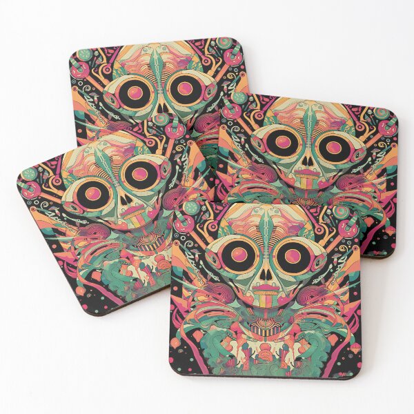 Item preview, Alien world extraterrestrial face designed and sold by Elnica.