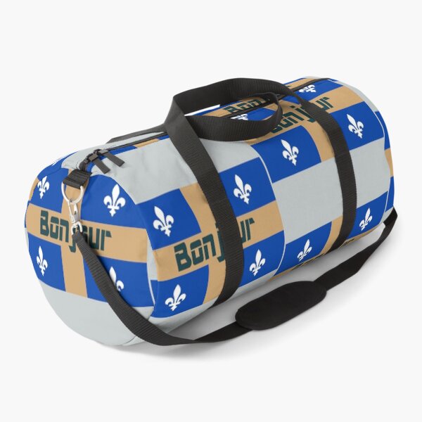 Item preview, Bonjour (hello in French) Quebec Flag designed and sold by lobodelnoir.