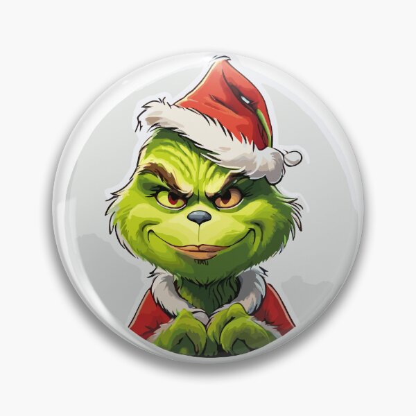Item preview, The evil Grinch with a big smile designed and sold by AlejaJorgeShop.