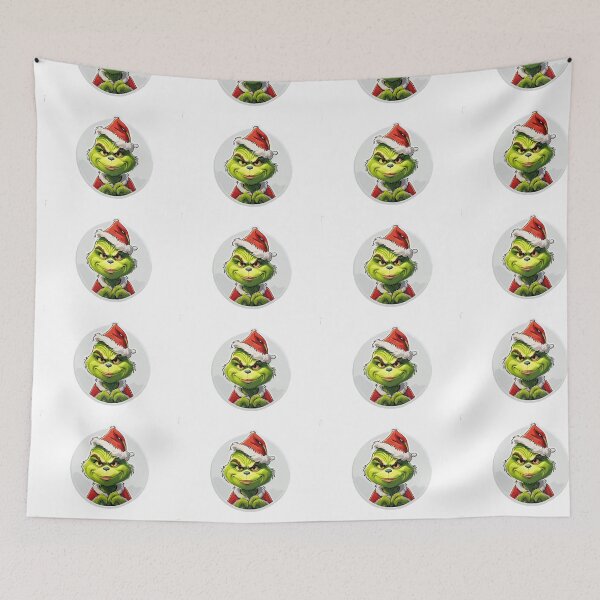 Item preview, The evil Grinch with a big smile designed and sold by AlejaJorgeShop.