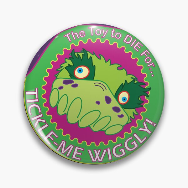 Item preview, Tickle-Me Wiggly (green) designed and sold by pat-tea.