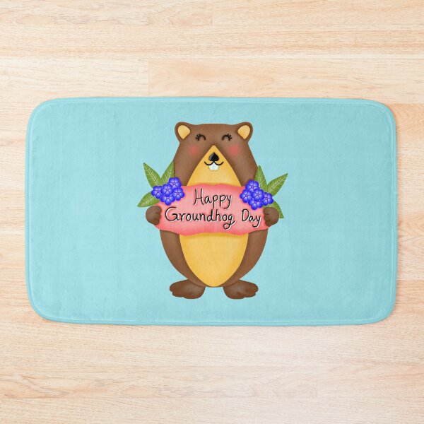 Item preview, Happy groundhog day. designed and sold by Onanong2531.