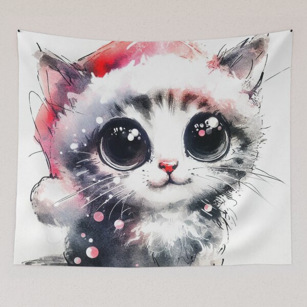 Item preview, Merry Catmas designed and sold by VANWANSHOP.