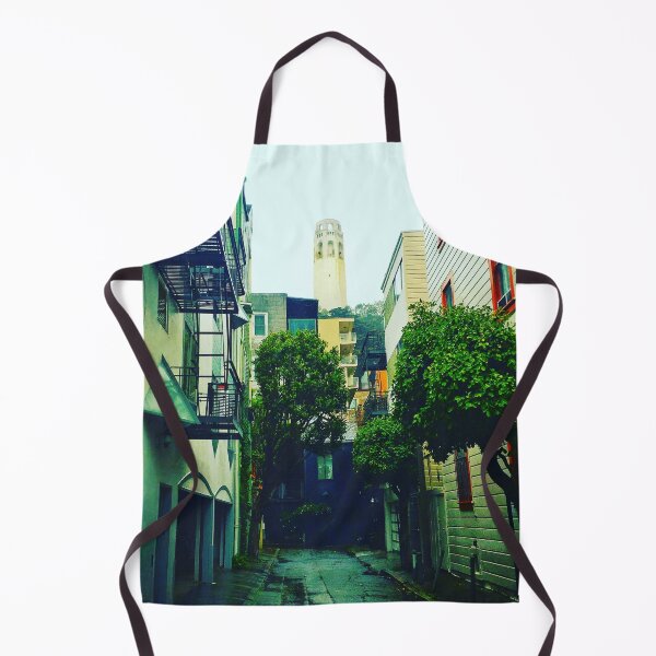 Item preview, Coit Tower in a Rainy Day in San Francisco designed and sold by DeLucaIdeas.
