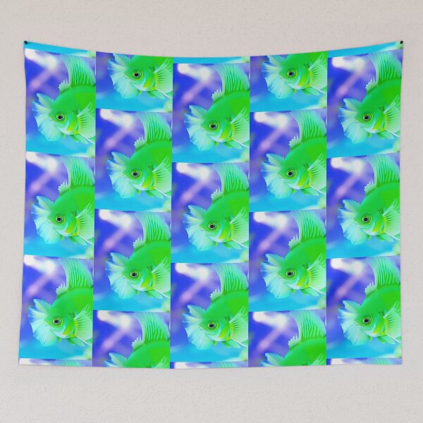 Item preview, Green Fish designed and sold by ArtByFrancis.