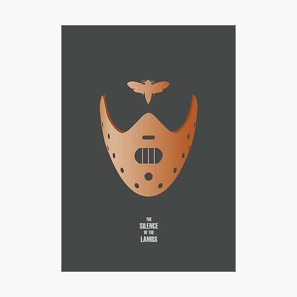 The Silence of the Lambs - Alternative Movie Poster Photographic Print