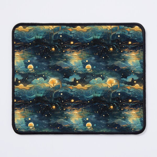 Item preview, celestial charm seamless digital paper designed and sold by ak-shops.