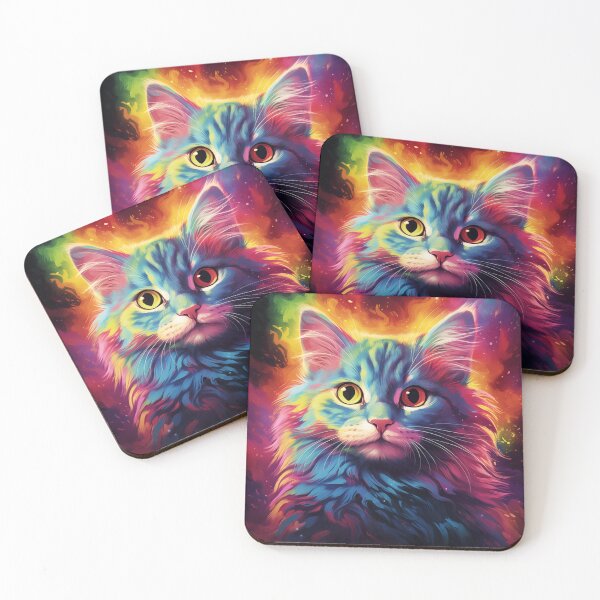 Item preview, Cosmic Rainbow Kitty designed and sold by Samuelsboro.