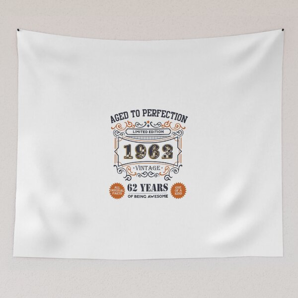 Item preview, Legend Aged To Perfection 1962 Limited Edition, 62th Birthday Gift 62 years of Being Awesome Vintage designed and sold by DjenShop.